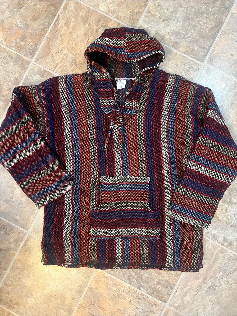 Authentic Baja Hoodie multi colored XXL
